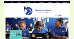 Desktop Screenshot of manaiakalani.org